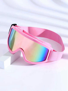 Baby Pink Moto Goggles